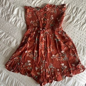 American Eagle Strapless Romper | XS